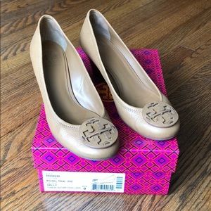 Tory Burch Royal Tan Sally Wedge